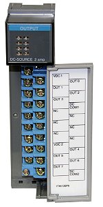 Módulo de saída analógico slc 500 1746-obp8 -6n1az7xf