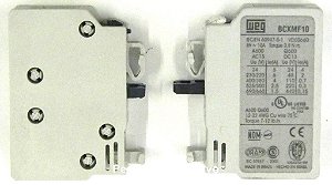 Bloco De Contato Auxiliar Bcxmf-10 Frontal Weg