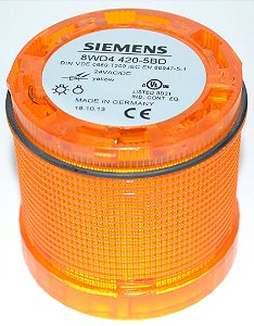 Sinalizador de Coluna Intermitente C/Led 24V AM - 8WD4420-5BD