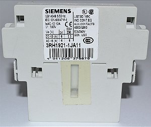 Chave Auxiliar Lateral - 3RH1921-1JA11