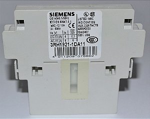 Chave Auxiliar Natural - 3RH1921-1DA11