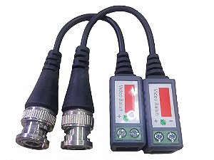 Conector CFTV Video Balun