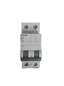 Mini Disjuntor Bipolar 4A 5SL12-C4  -  SIEMENS