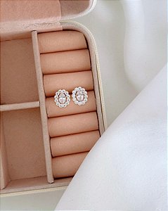 Brinco Oval Glam