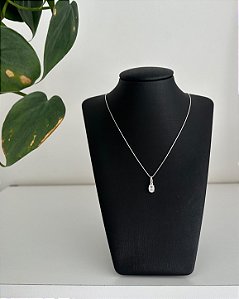Colar Ponto de Luz Cristal