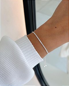 Pulseira Riviera Cristal 1,5mm
