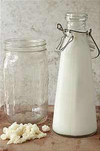 Kit Kefir de Leite + Vidro 500ml
