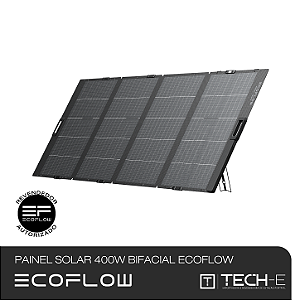 Painel Solar Portátil | EcoFlow 220W Bifacial - EcoFlow | Tech-E