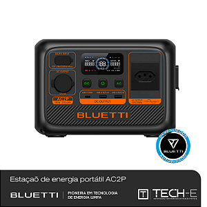 BLUETTI AC2P Estação de Energia Portátil - 300W 230,4Wh