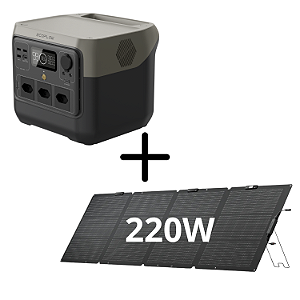 Kit River 2 Pro + Placa solar 220W - EcoFlow