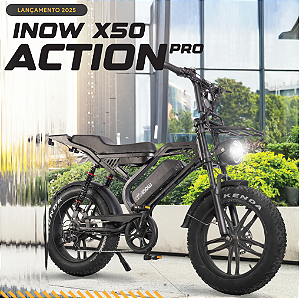 Bicicleta Elétrica X50 Action Pro