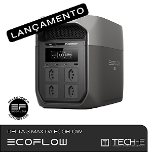 Estação de Energia Portátil Delta 3 Max da EcoFlow