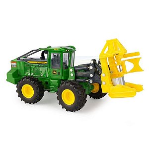 Miniatura John Deere 843L-II Feller Buncher - Prestige Collection - ERTL - 1/50