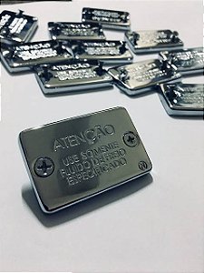 TAMPAS FLUIDO DE FREIO CROMADA ( LEIA DESCRIÇÃO)