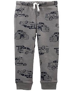 Calça Carters Infantil Moletom Caminhão
