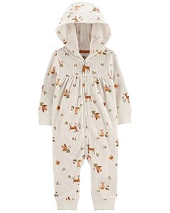 Macacão Carters Bebe Jumpsuit Esquilo