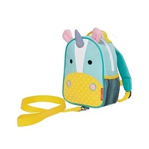 Mini Mochila Infantil Skip Hop Zoo Unicórnio com Guia