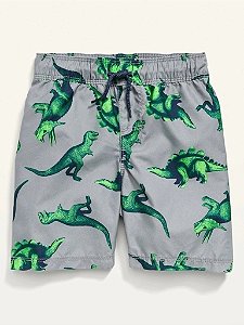 Bermuda Bebe GAP Dinossauro Piscina c/ Protecao Solar - Old Navy