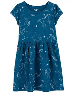Vestido Carters Infantil Unicornio