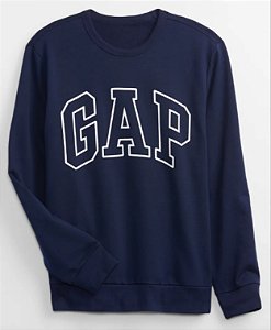 Blusa GAP Moletom Masculino Azul Marinho