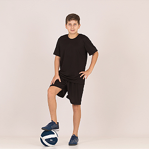 Conjunto Infantil Futebol Dry Fit Camisa e Shorts Juvenil  6 ao 16