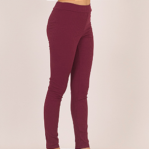 Calça Legging Canelada Infantil Tendência Juvenil 6 ao 16