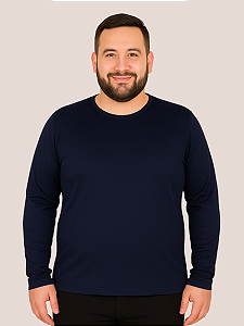 Blusa Térmica Plus Size Masculina  Pelcuciada Segunda Pele G1 ao G3