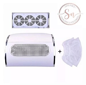 COLETOR ASPIRADOR 3 COOLER BRANCO