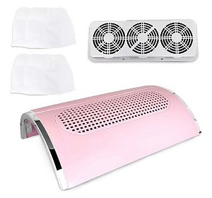 COLETOR ASPIRADOR 3 COOLER ROSA
