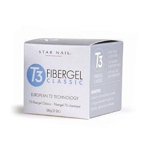 FIBER GEL T3 STAR NAIL PINK 56G CUCCIO