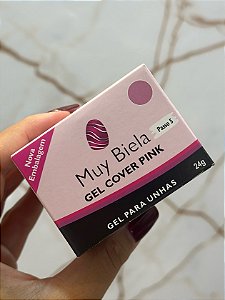 GEL COVER PINK MUY BIELA 24G
