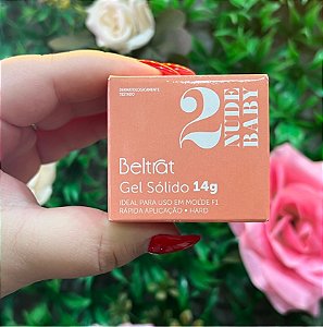 GEL SOLIDO NUDE BABY 02 BELTRAT 14G