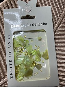 PACOTE MADREPEROLA VERDE NEON