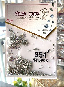PEDRINHAS STRASS FURTA COR #4