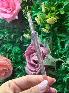PINCEL DIAMANTE C/ PONTA FINA GLITTER