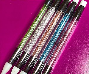 PINCEL SILICONE C/5 FAN NAILS