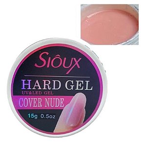 SIOUX HARD GEL COVER NUDE 15G