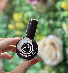 Top coat mirror milky Nails 21 12ml
