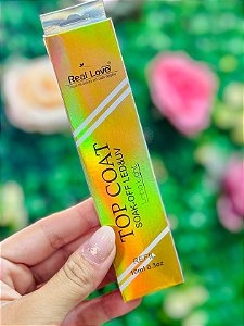 TOP COAT SACHE REAL LOVE 10ML LINHA LIGHT