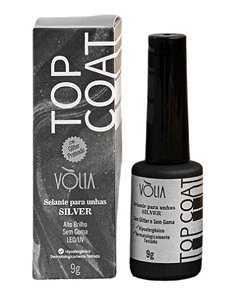 TOP COAT VOLIA ALTO BRILHO SILVER 9G
