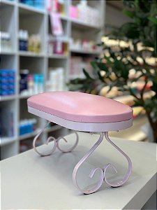 APOIO DE BRAÇO METAL PADRÃO - BABY PINK