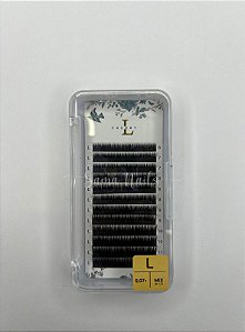 CÍLIOS POSTIÇOS CLASSIC PRETO MIX 6-12 CURVATURA E ESPESSURA L 0.07 CHERRY LASH