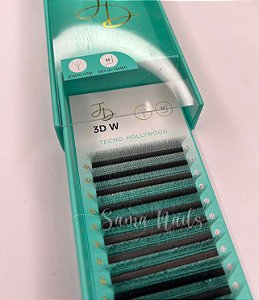 CÍLIOS TECNO HOLLYWOOD 3D W 0,07 - CURVATURA M JÉSSICA DEMETI