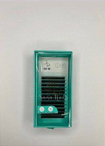 CÍLIOS TECNO HOLLYWOOD 4D W 0,07 CURVATURA M TAMANHO MIX 8-14 JÉSSICA DEMETI