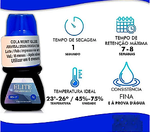 COLA PARA EXTENSAO DE CILIOS ELITE HS17 3G