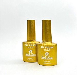 ESMALTE POLISH DOURADO 12ML BELLA ROSA