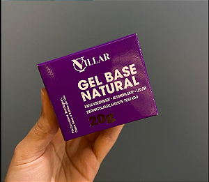 GEL BASE NATURAL 20G VILLAR
