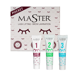 KIT LIFTING DE CÍLIOS MASTER POCKET