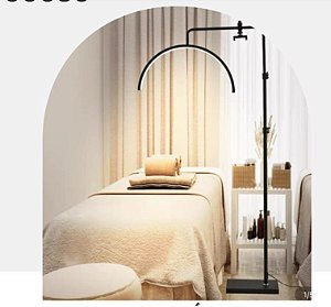 LUMINÁRIA MEIA LUA COM PÉ