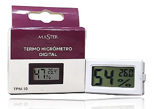 MINI TERMO HIGROMETRO DIGITAL MASTER